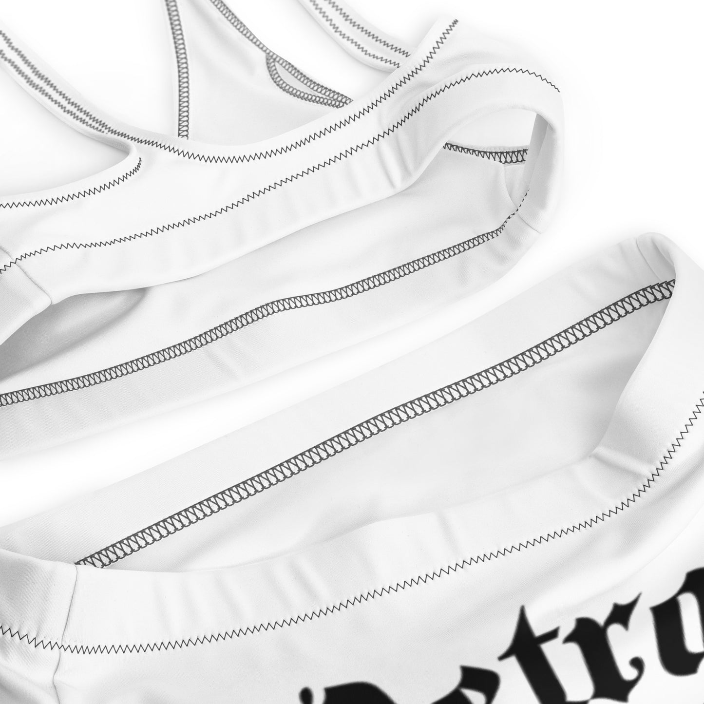 Recycled high-waisted bikini