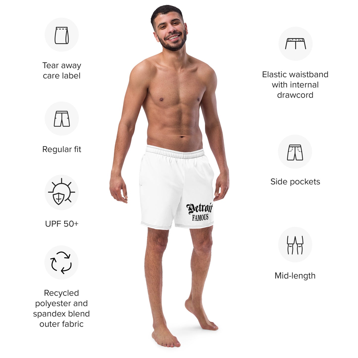 Men's swim trunks