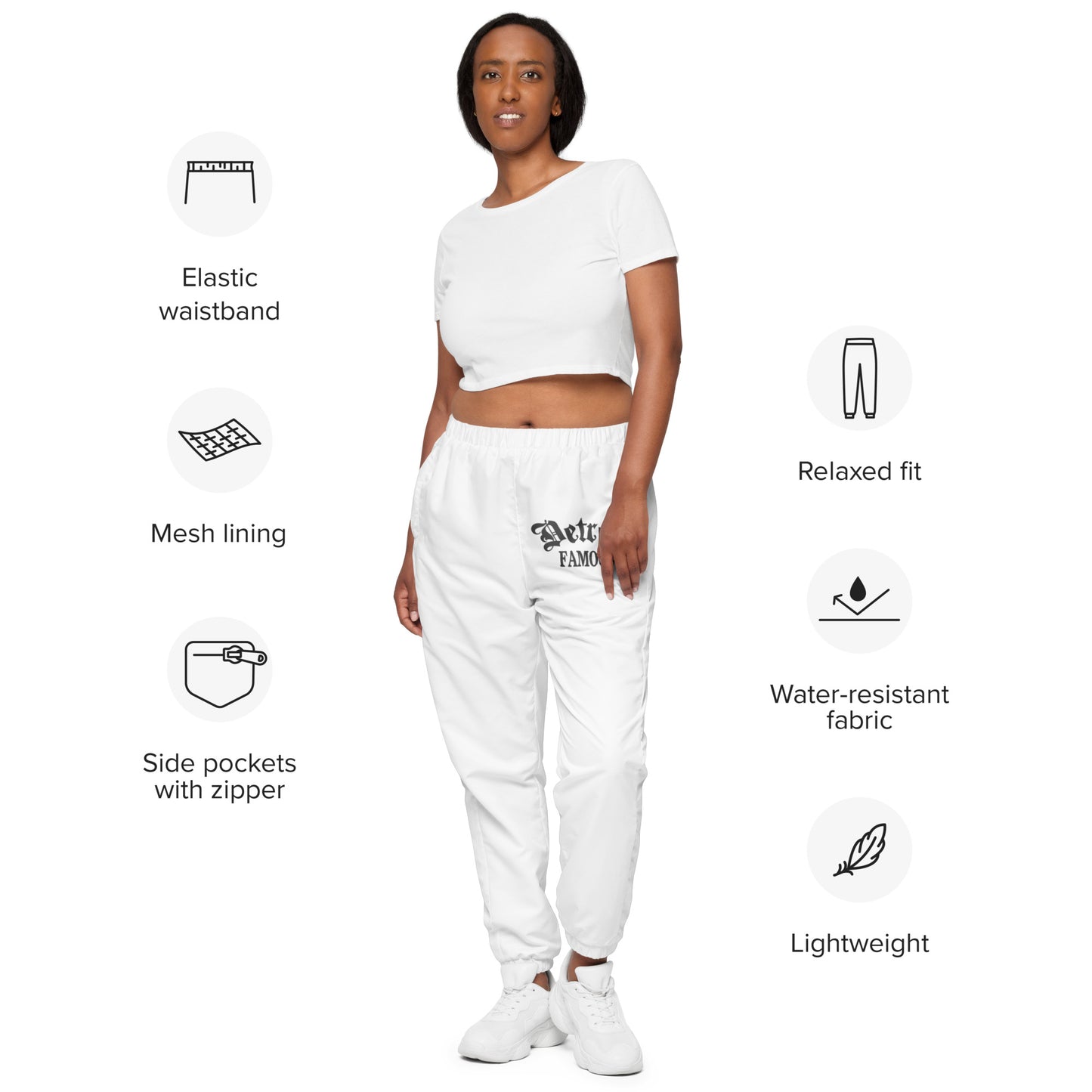 Unisex track pants