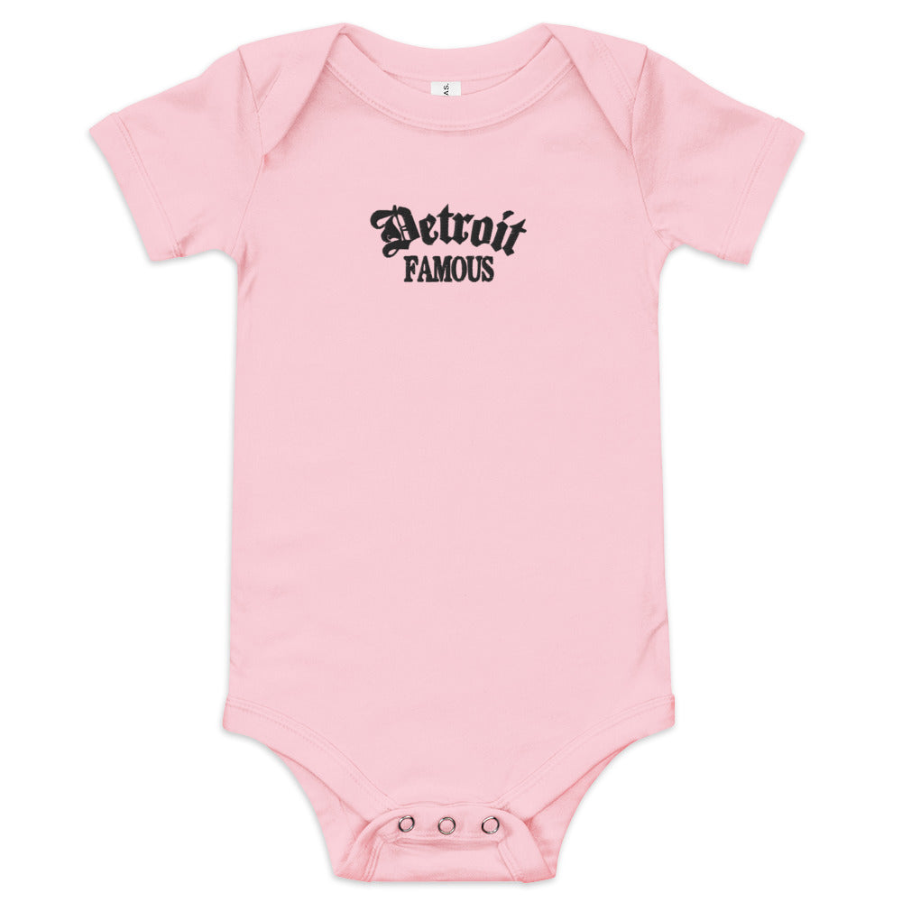 Baby Famous onesie