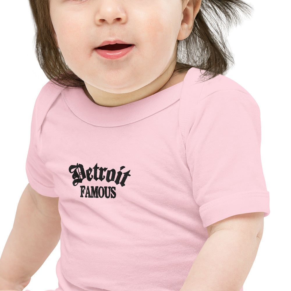 Baby Famous onesie