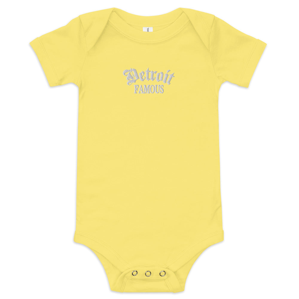 Baby Famous onesie