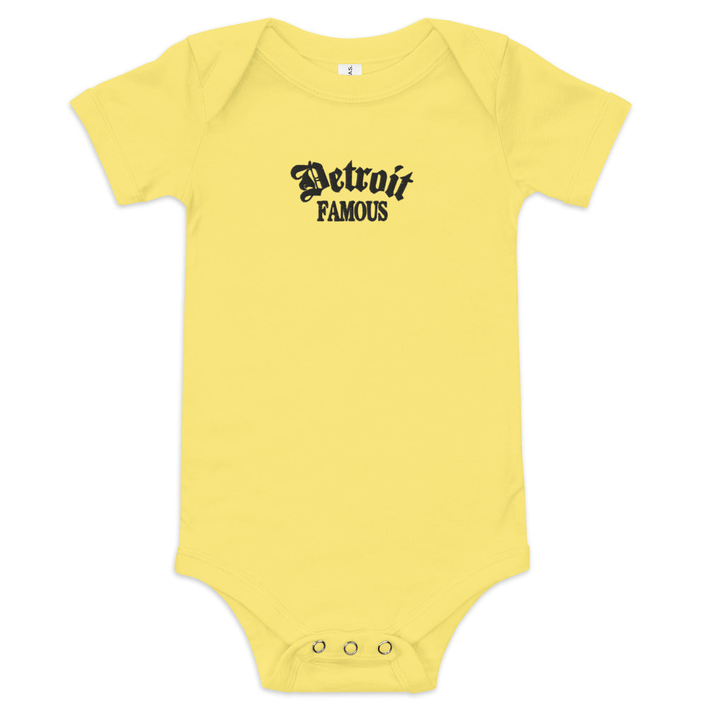Baby Famous onesie