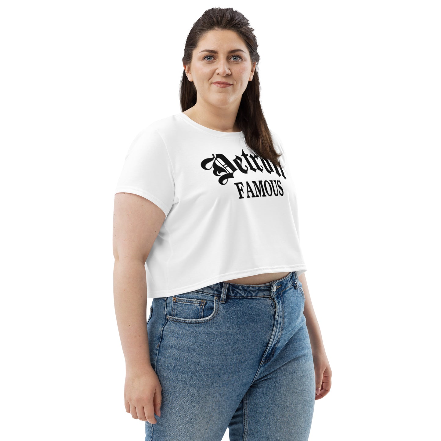 All-Over Print Crop Tee