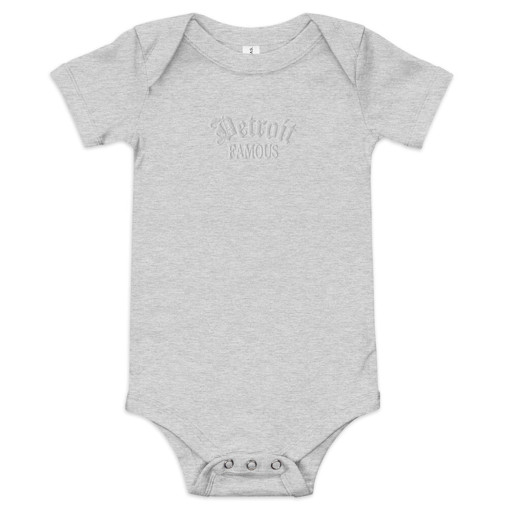 Baby Famous onesie