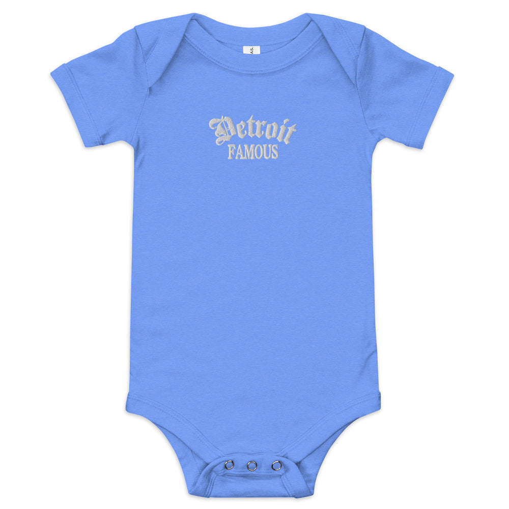 Baby Famous onesie