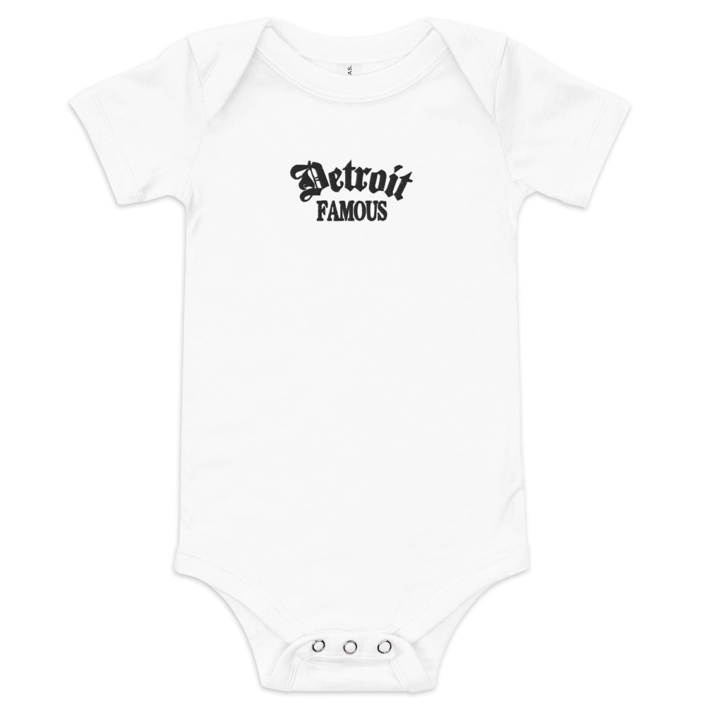 Baby Famous onesie